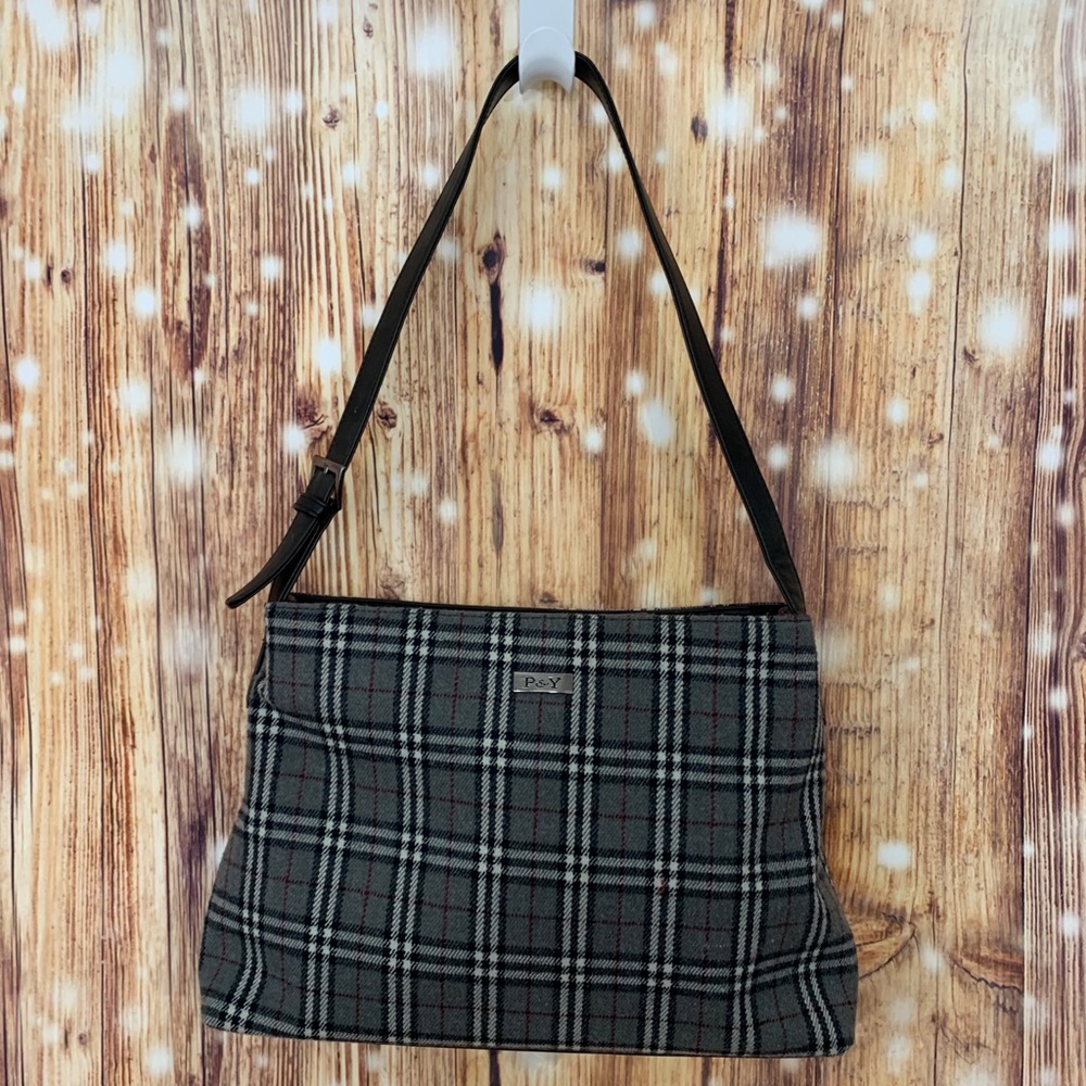 Preston and York bag black tweed